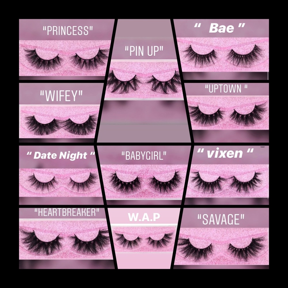 Mink eye lashes